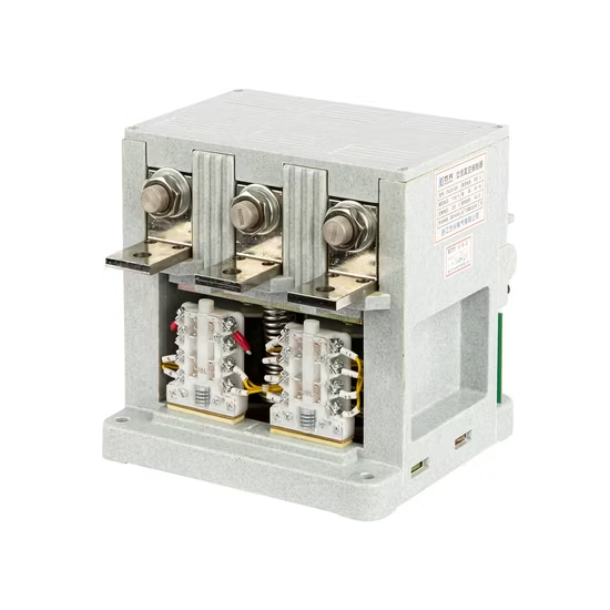 ISO9001 Certified Electromagnetic Vacuum Contactor with Copper-Chromium Alloy Contacts